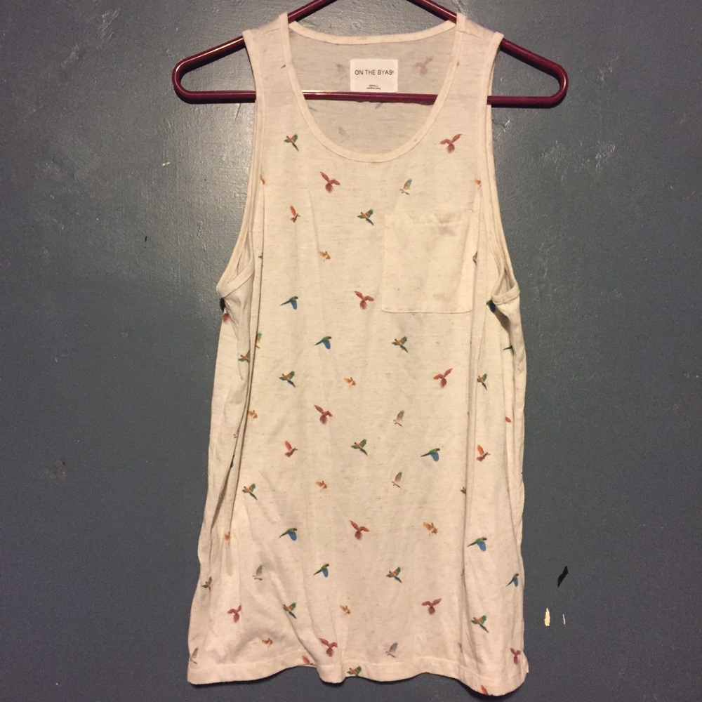 PAC-SUN bird print tank